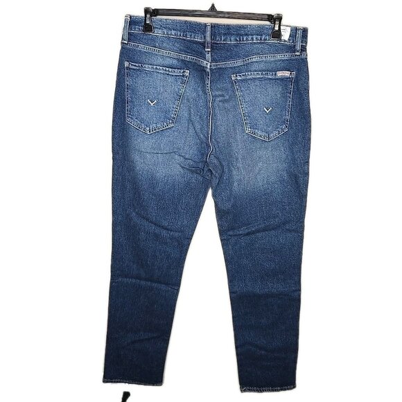 Hudson NWT Blake Slim Straight Size 36x32 Arabian Sea Blue Men's Jeans NEW t2 - Picture 3 of 7